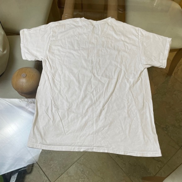 Alpha‎ Collective Racing Car Graphic Print T Shirt White Mens Size L - Picture 3 of 5